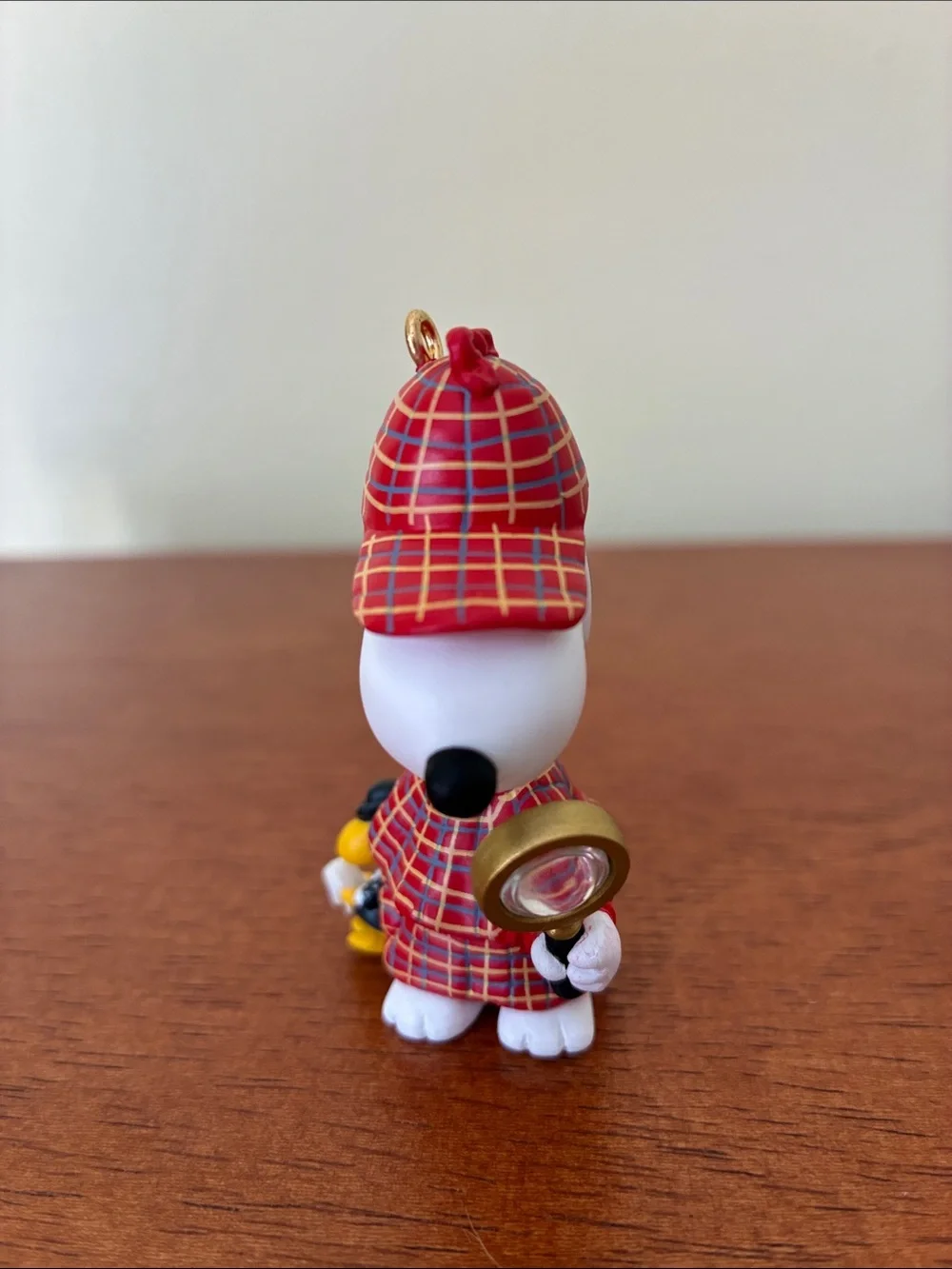 2000 Hallmark Keepsake Peanuts 'The Detective' Snoopy Christmas Tree Ornament